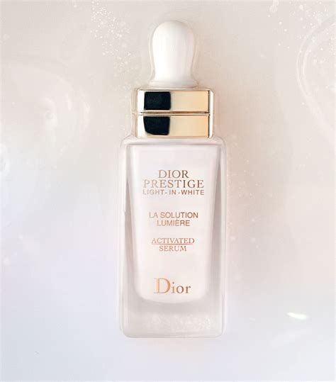 dior prestige light in white la lotion lumiere|Dior light in white serum.